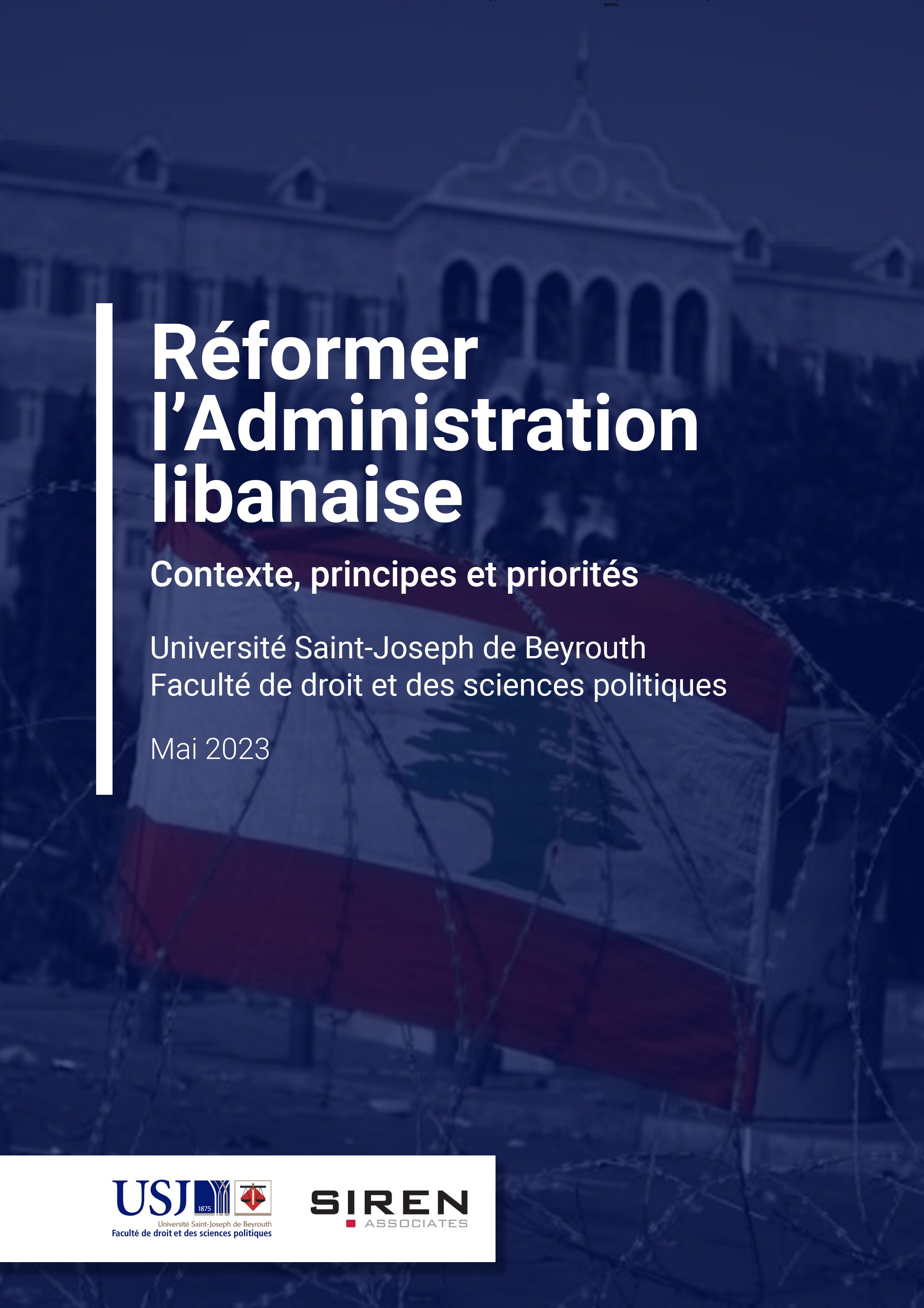 Rapport : Réformer l’Administration libanaise
