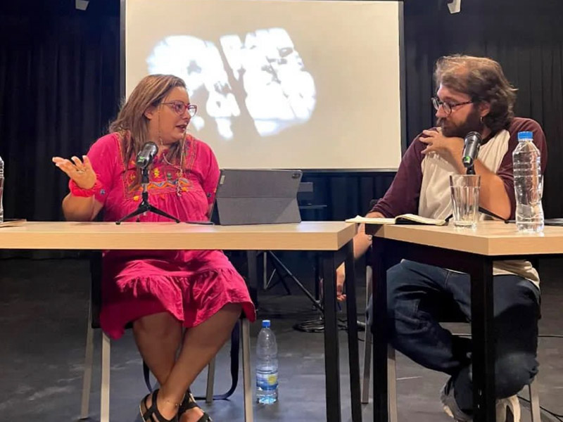 Anas Younes anime la conférence intitulée 