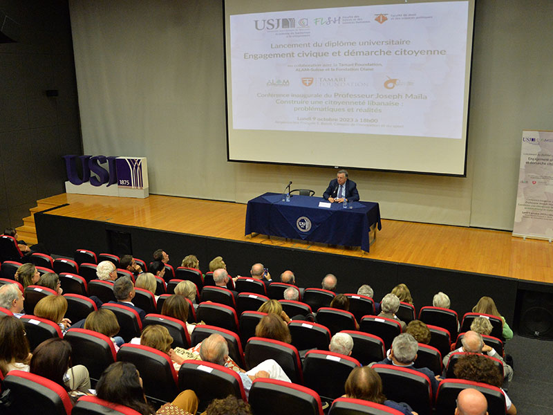 L’Académie de formation à la citoyenneté (AFC) de l’Université Saint-Joseph de Beyrouth (USJ) lance le diplôme universitaire en engagement civique et démarche citoyenne