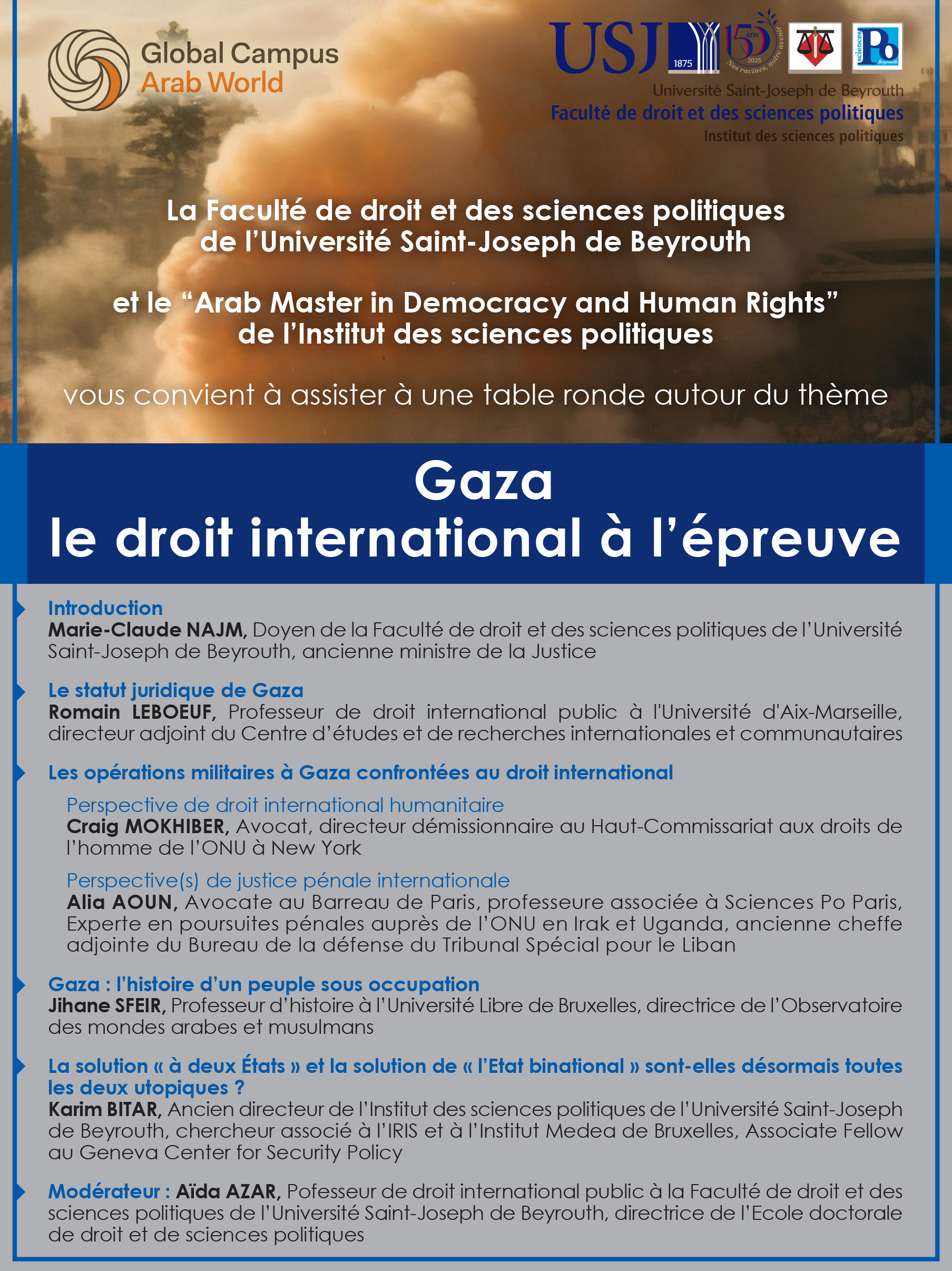 Gaza: le droit international à l’épreuve