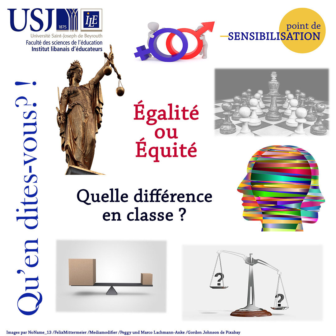 Egalité ou Equité, quelle différence en classe ? 