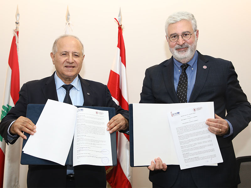 Renewal of the Memorandum of Understanding Between USJ and AUB