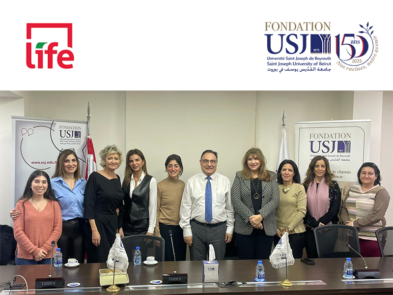 Rencontre à L’USJ avec l’équipe de LIFE