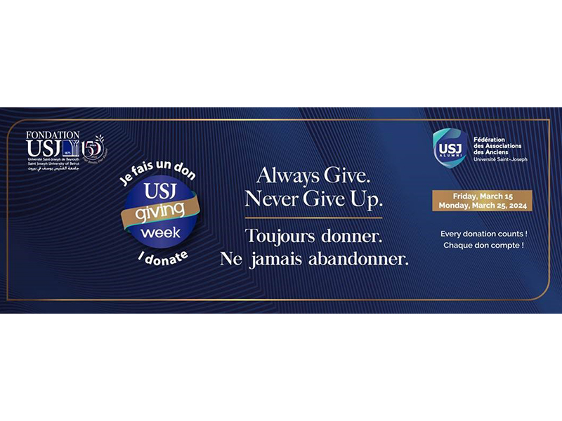 USJ Giving Week