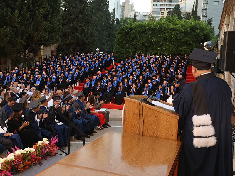 Cérémonie de remise des diplômes aux étudiants de l’ESIB, de l’ESAR, de l’INCI, de l’ESIA et de l’ESIAM-2024