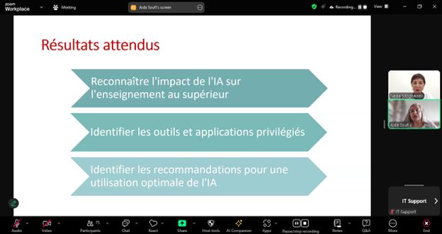 Impact de l'IA dans l'enseignement au supérieur