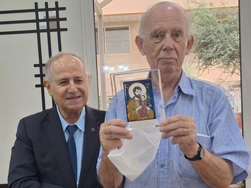 Déjeuner en l’honneur du Pr Michel Scheuer s.j.