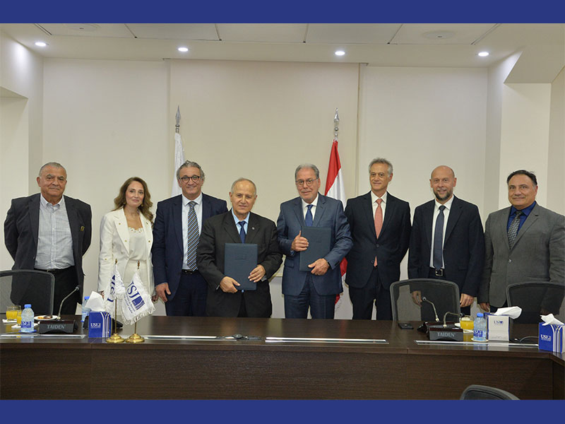 Signature d’un Mémorandum d'entente (MoU) entre la FS-USJ et ACAL
