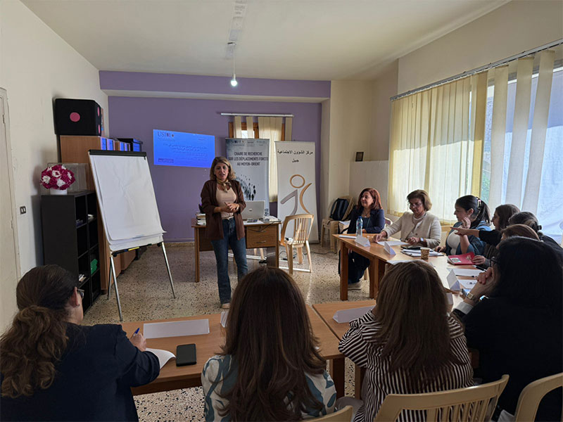  Projet pilote pour la gestion des centres d’hébergement pour les déplacés internes au Liban