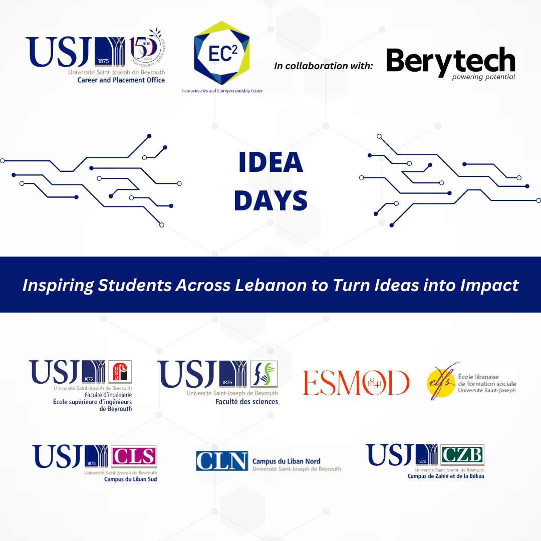 "Idea Days" at USJ: Inspiring Students Across Lebanon to Turn Ideas into Impact