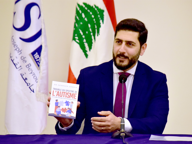 Autisme : le Dr. Georges Chedid présente son nouvel ouvrage à la FLSH