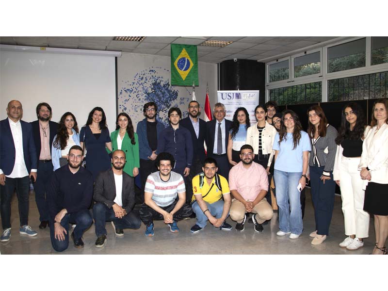 Conférence de S.E Tarcisio Costa, ambassadeur du Brésil au Liban