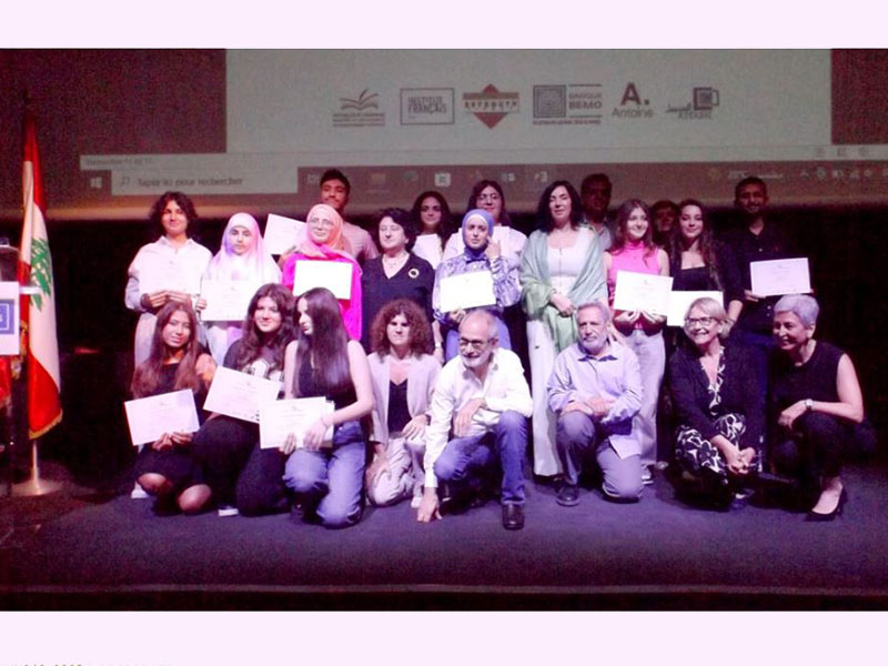 Six étudiants de l’USJ primés dans les trois langues du concours « Rêver le Liban »