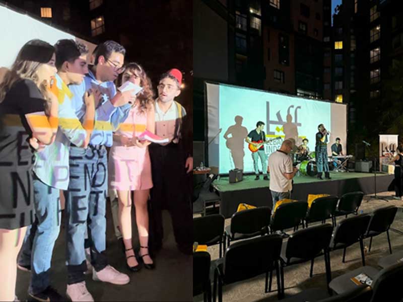Nos étudiants au Lebanese Independant Film Festival