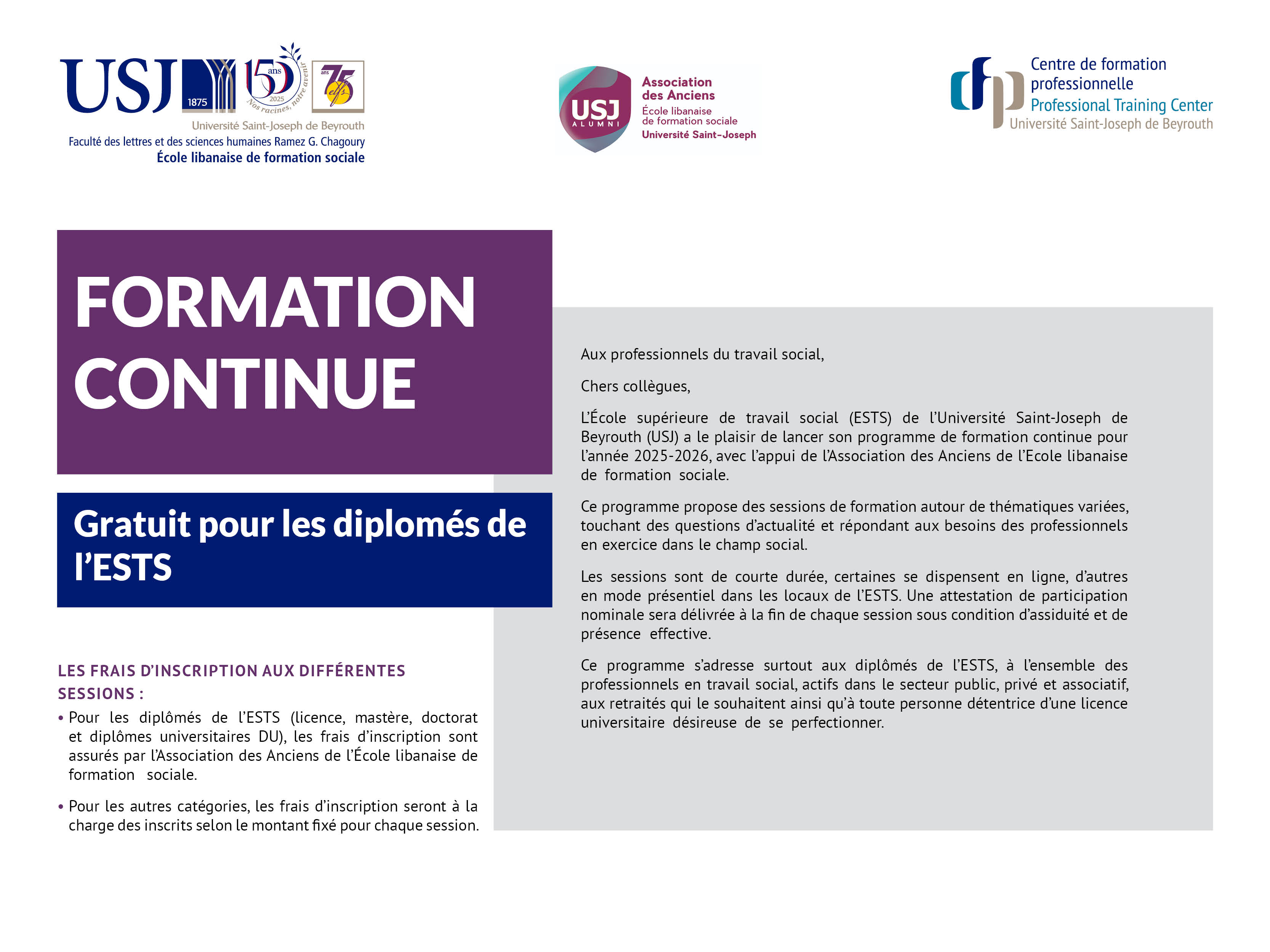 Formation continue