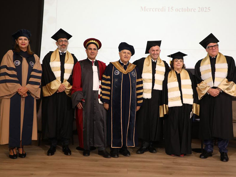 USJ Awards Doctor Honoris Causa to Four Exceptional Physicians
