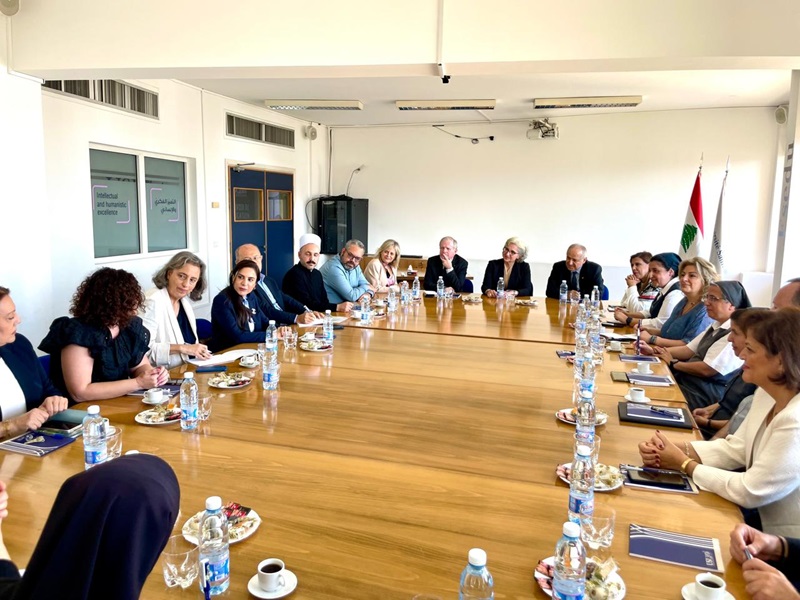 Son Excellence Madame Rima Karamé, ministre de l’Éducation et de l’Enseignement supérieur, à la Fsedu