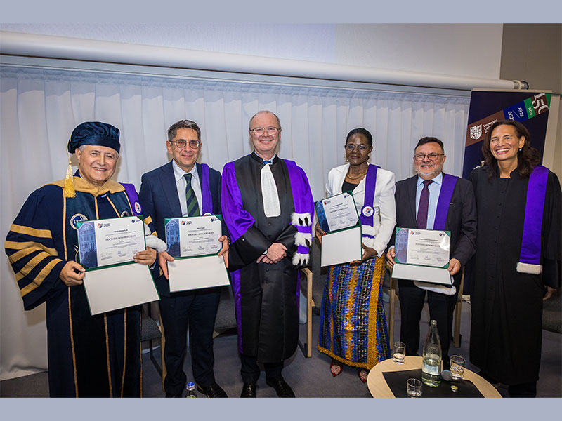 Prof. Salim Daccache, SJ, Awarded an Honorary Doctorate by the Catholic University of Lille