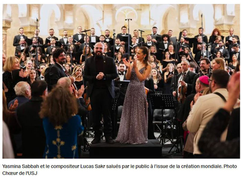 Le Chœur de l’USJ, avec le soutien de la Fondation USJ célèbre 150 ans d’histoire en musique 