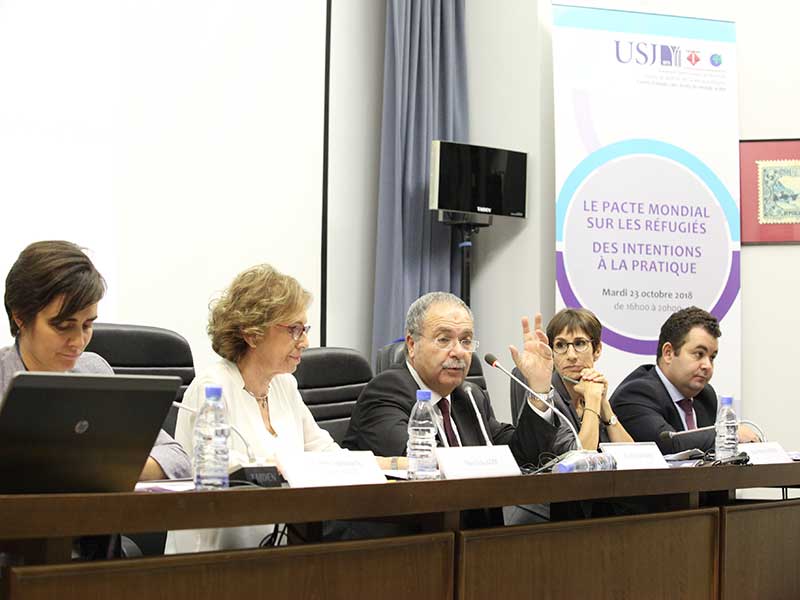 Table ronde sur « le pacte mondial sur les réfugiés »