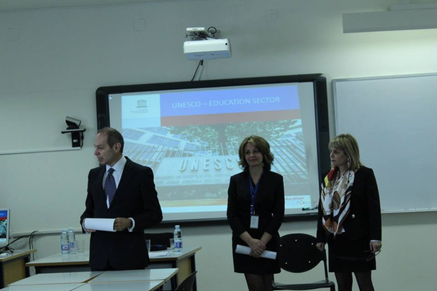 Dr. Maysoun Chehab, Responsable du Programme d’éducation au Bureau régional de l’Unesco, à la Fsedu.