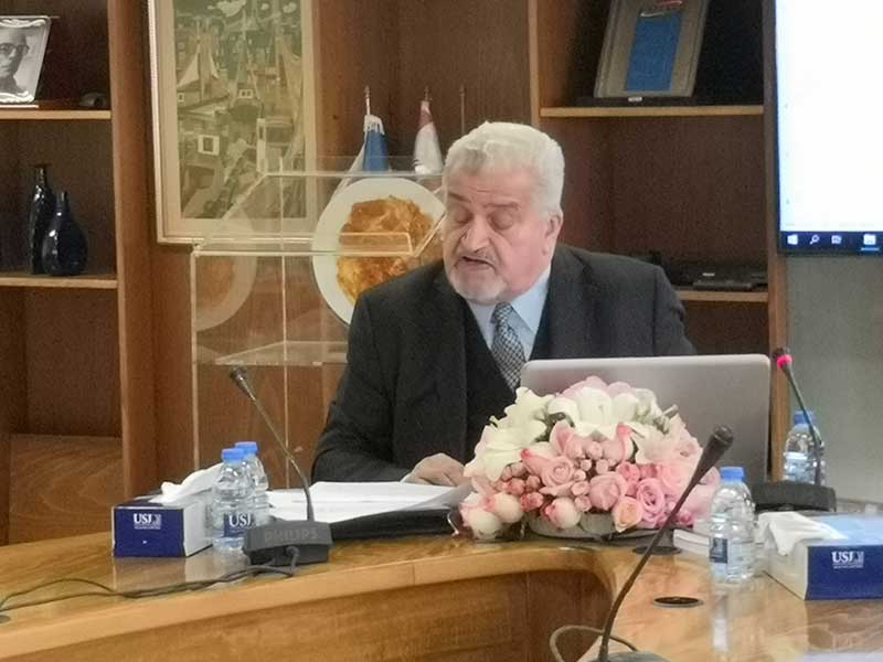 البعلبكي حاضر عن الثقافة الفلسفيّة في الفكر اللبنانيّ الحديث