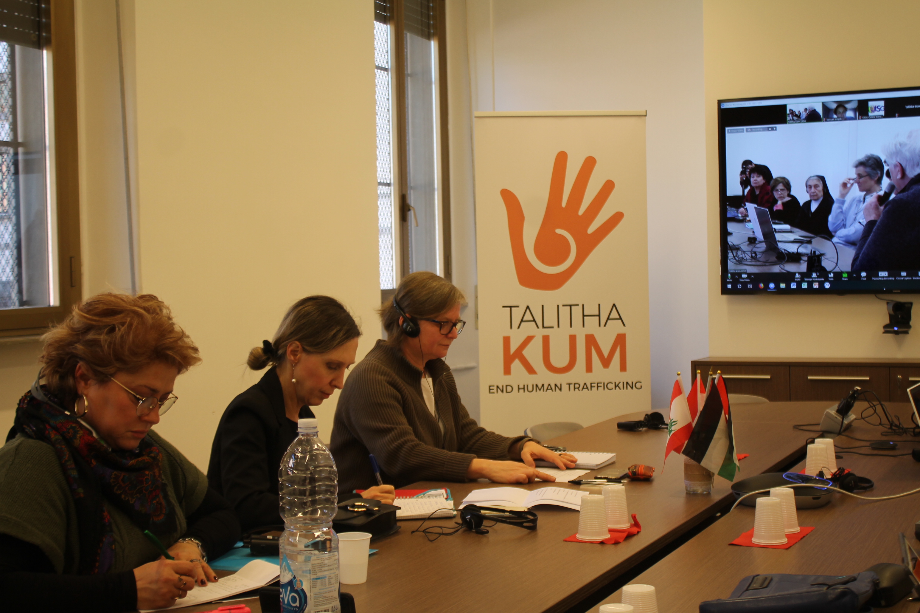 Talitha Kum /Wellls of hope et USJ contre le trafic des Hommes et le Néo esclavagisme 