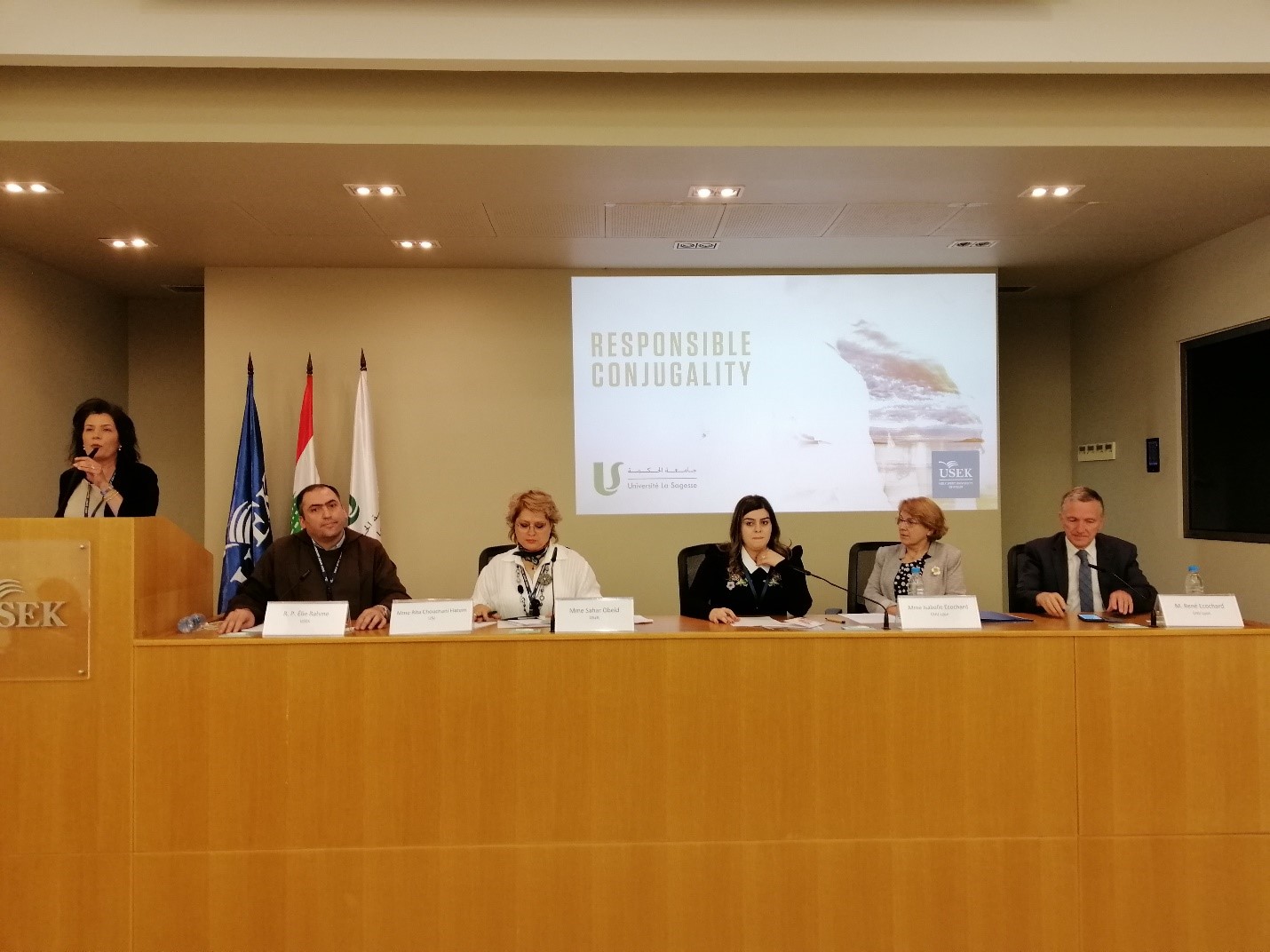 L’ELFS PARTICIPE AU COLLOQUE INTERNATIONAL ORGANISE A L’USEK et L’ULS SUR « LA CONJUGALITE RESPONSABLE » 