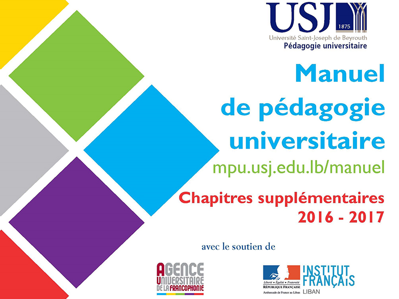 Manuel de pédagogie universitaire USJ en Asie