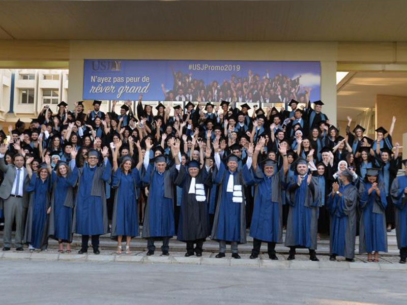 Génération de l’espoir : 2 082 étudiants diplômés à l’USJ