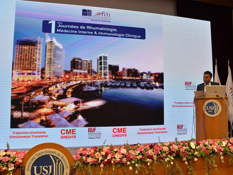 Premier congrès de rhumatologie et d’immunologie clinique au Liban