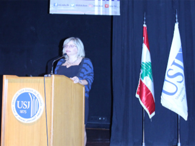 Mot de la Doyenne - Patricia Rached (DOPS) - Message of the Dean - Patricia Rached (DOPS) - كلمة العميدة باتريسيا راشد (DOPS)
