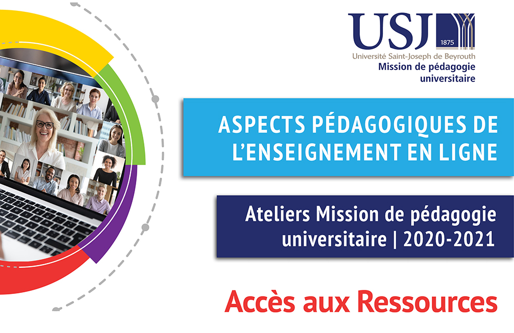 Accès aux Ressources - Ateliers Mission de pédagogie universitaire 2020-2021