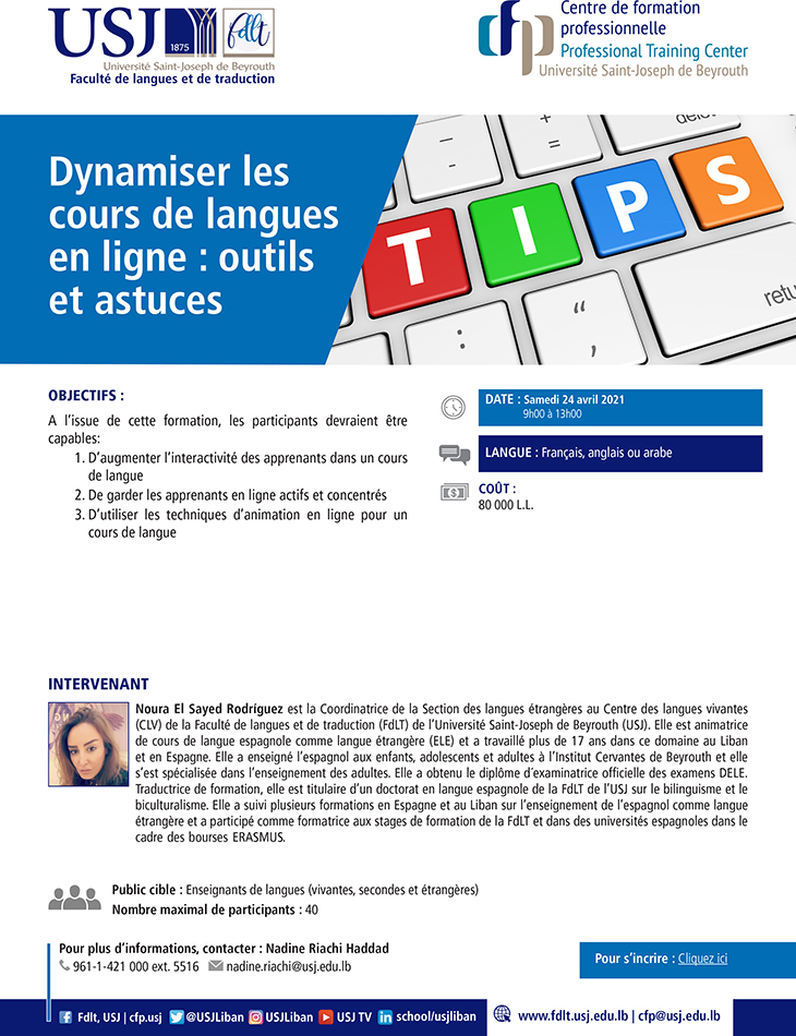 Dynamiser les cours de langues en ligne : outils et astuces