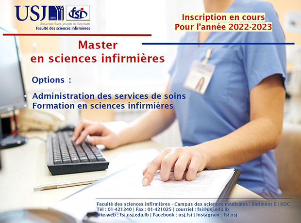 Master en sciences infirmières
