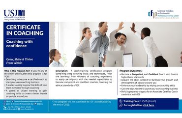 Certificate in Coaching