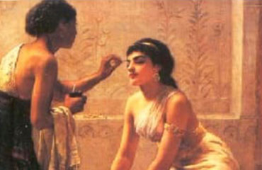La beauté de la femme dans l'Orient antique : Produits et accessoires