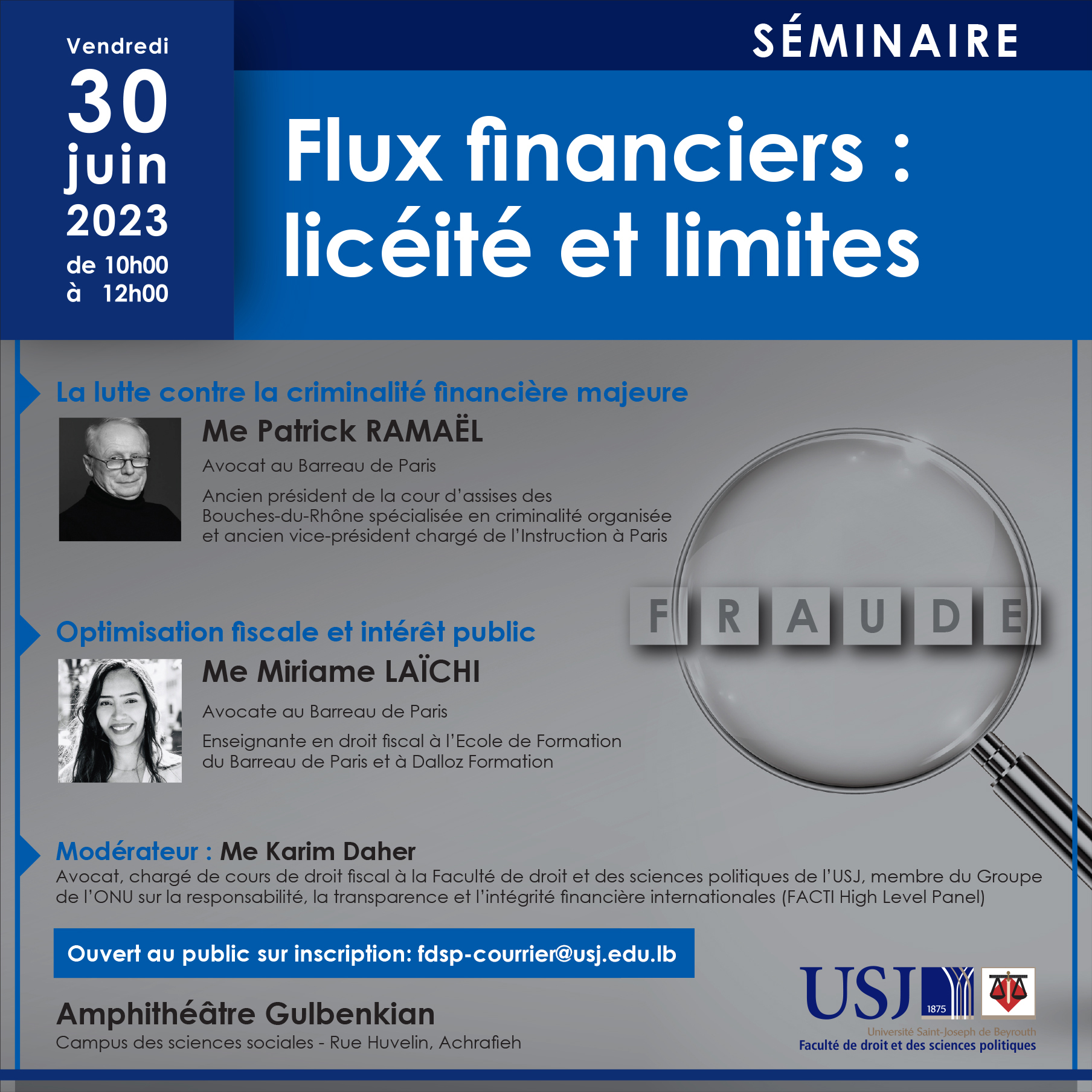 Flux financiers, licéité et limites