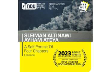 “A Self Portrait of Four Chapters” de Ayham Ateya et Sleiman Al Tinawi obtient le prix “Best Student Documentary Film” au Beirut Shorts Film Festival