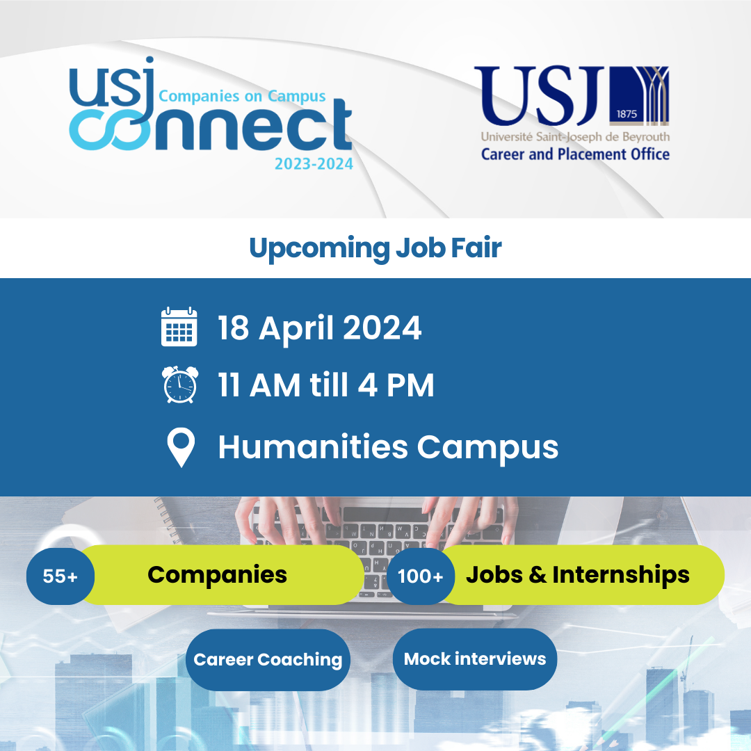USJ Connect 2024 – Forum des métiers