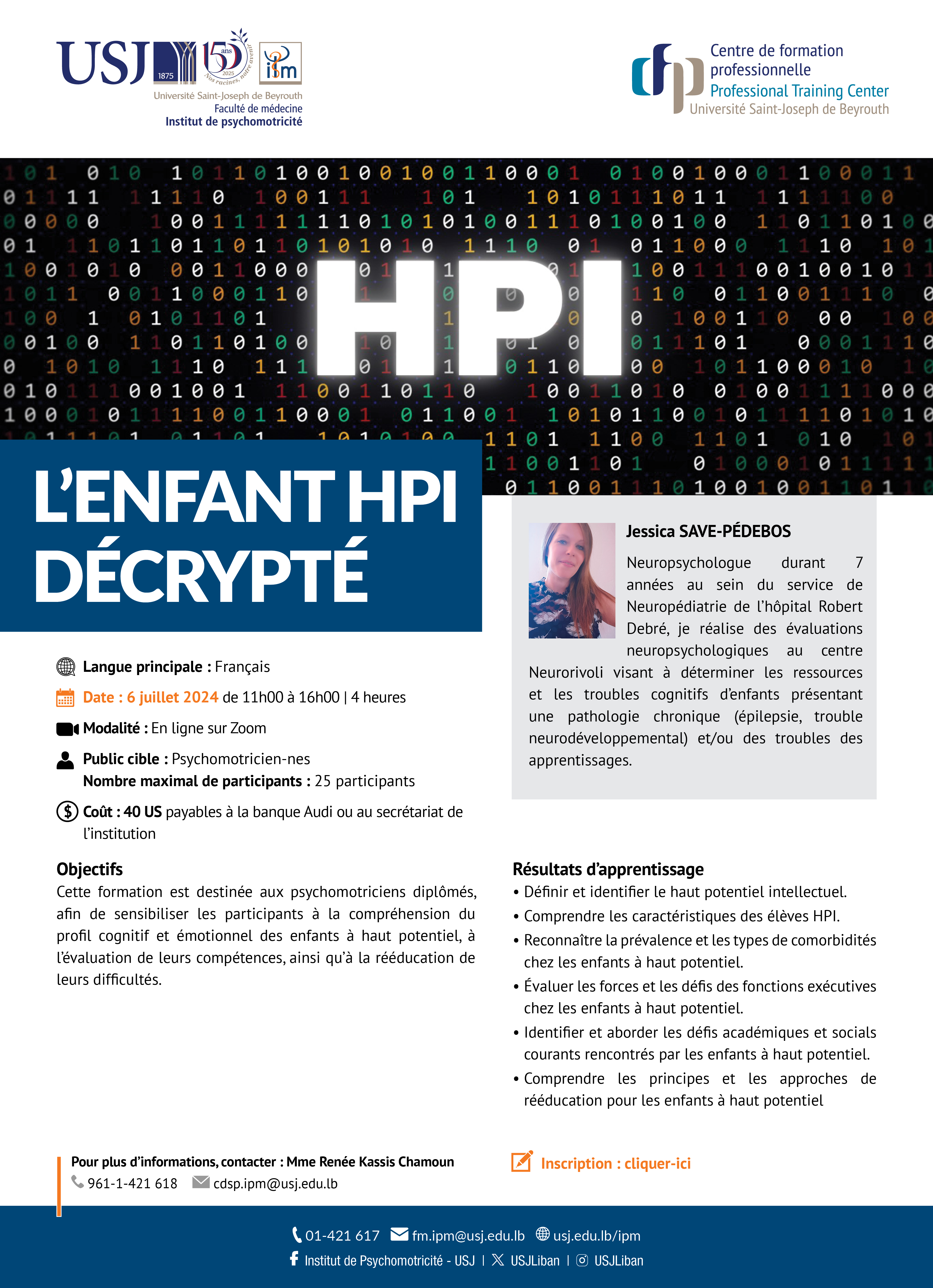 Formation : L'enfant HPI décrypté