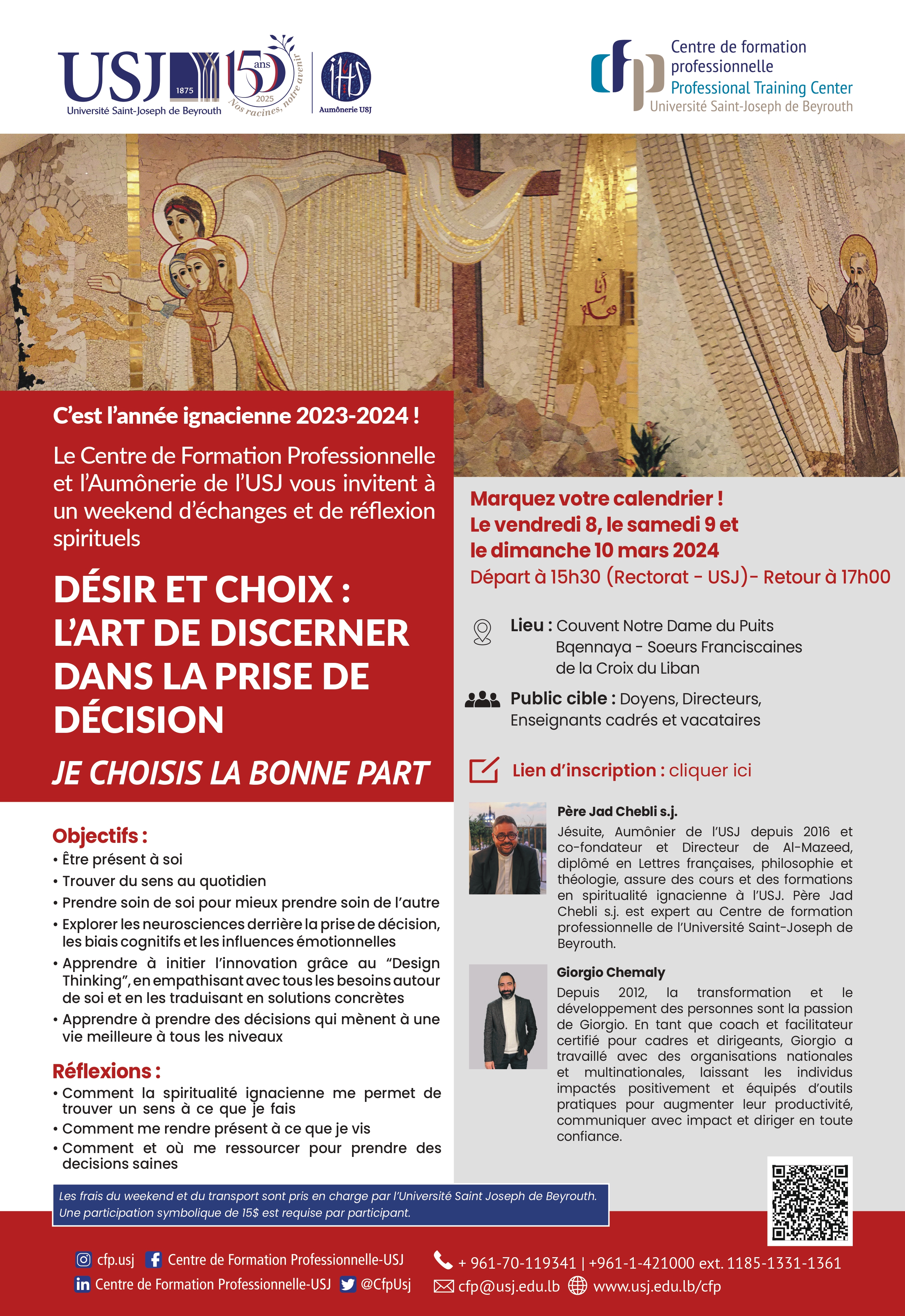 Weekend spirituel : Désir et choix