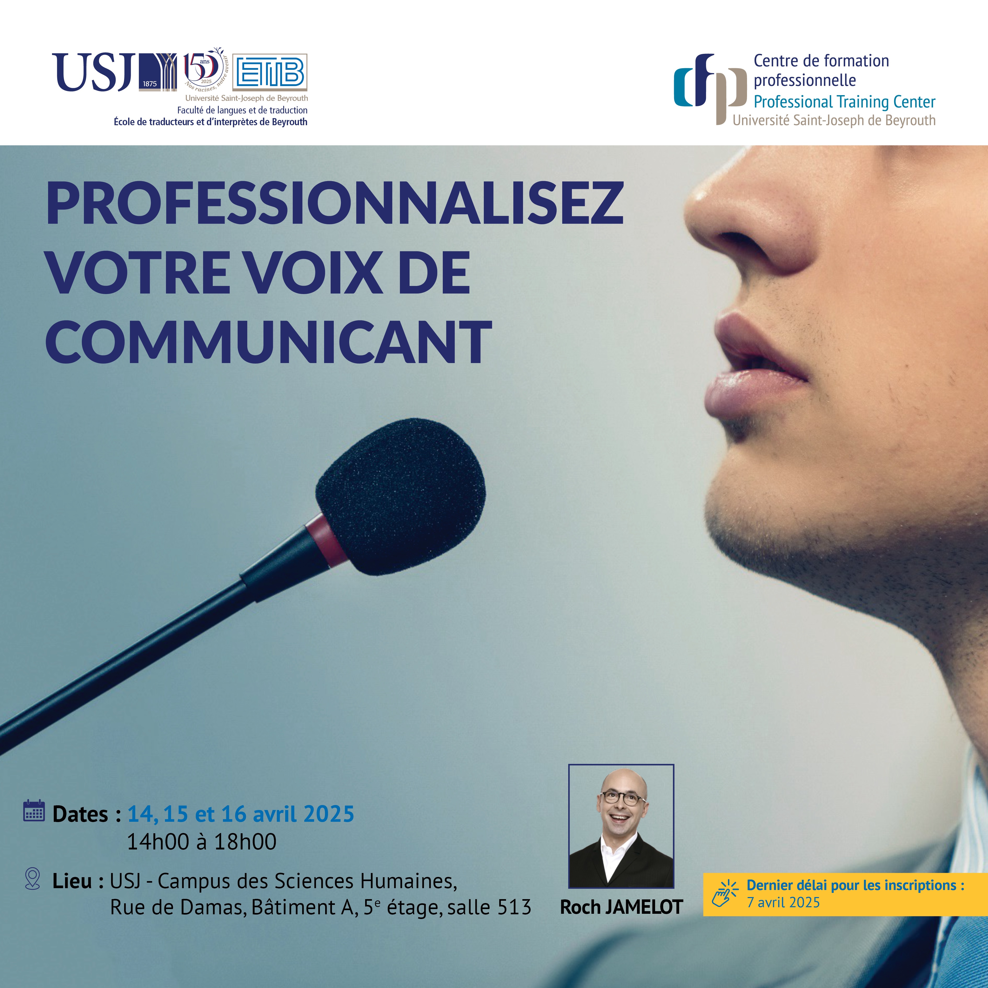 Professionnalisez votre voix de communicant