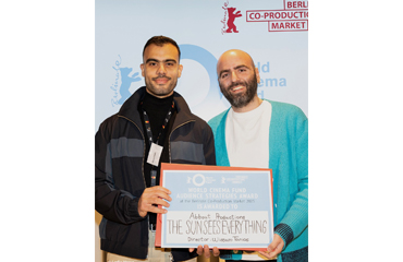 Wissam Tanios reçoit le prix World Cinema Fund Coproduction Market Meetings du Berlinale Festival pour son prochain long-métrage 