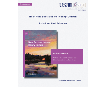 « New Perspectives on Henry Corbin », ouvrage collectif dirigé par Hadi Fakhoury