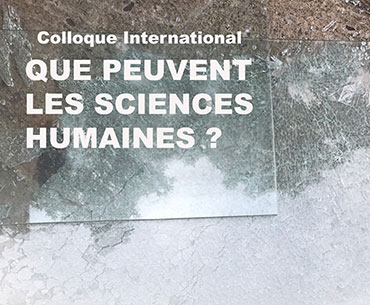 Que peuvent les sciences humaines?