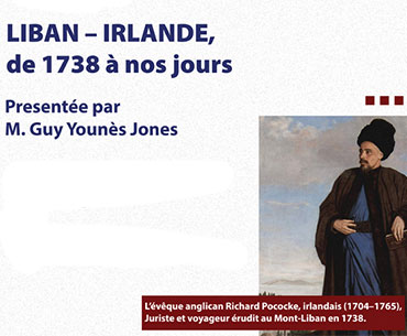 LIBAN – IRLANDE, de 1738 à nos jours