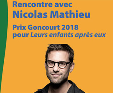 Rencontre avec Nicolas Mathieu, lauréat du prix Goncourt 2018