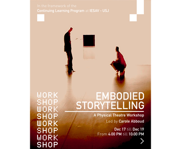 Embodied Storytelling A Physical Theatre Workshop