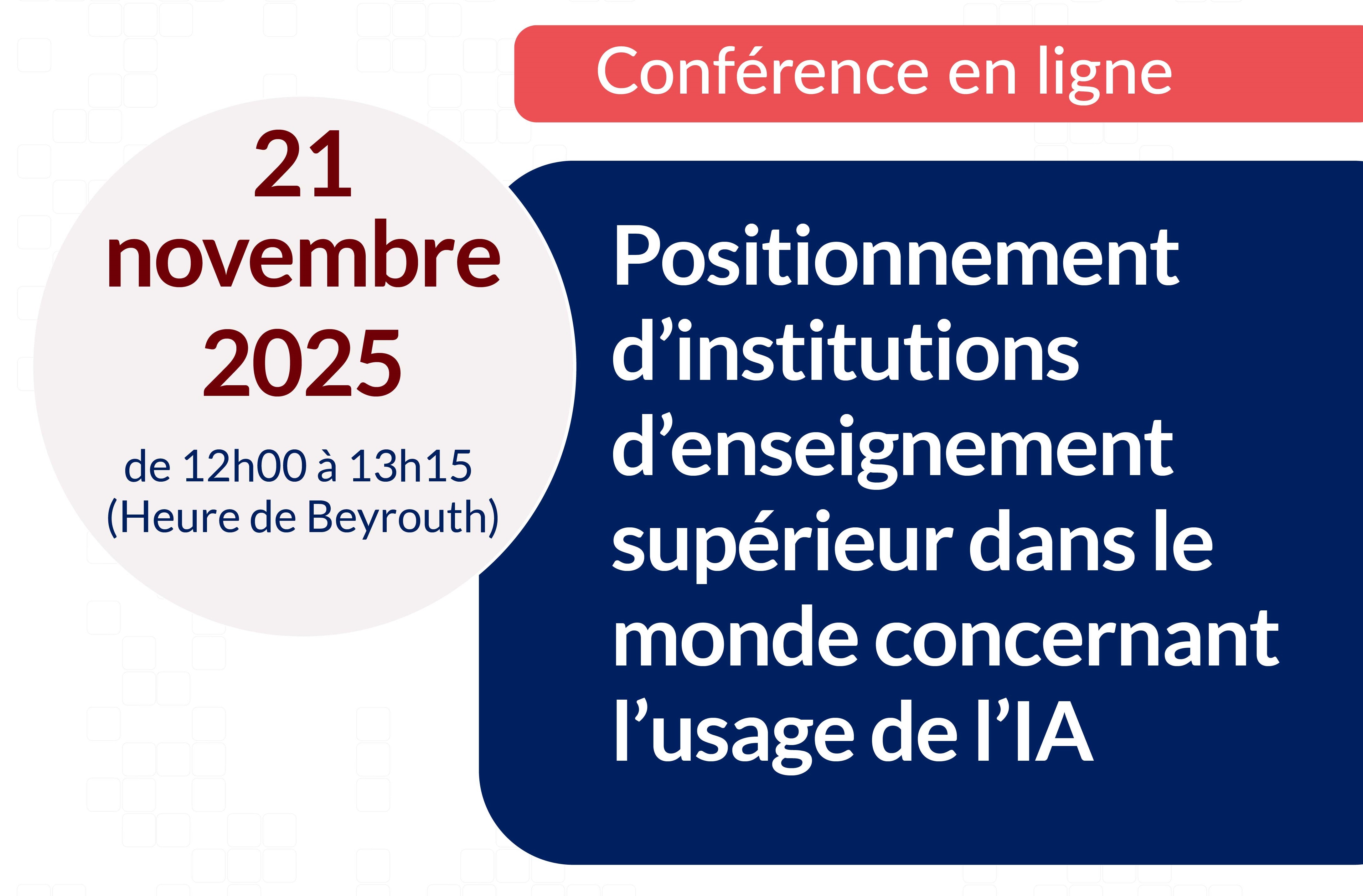 Programme IA USJ-UNESCO 2025-2026